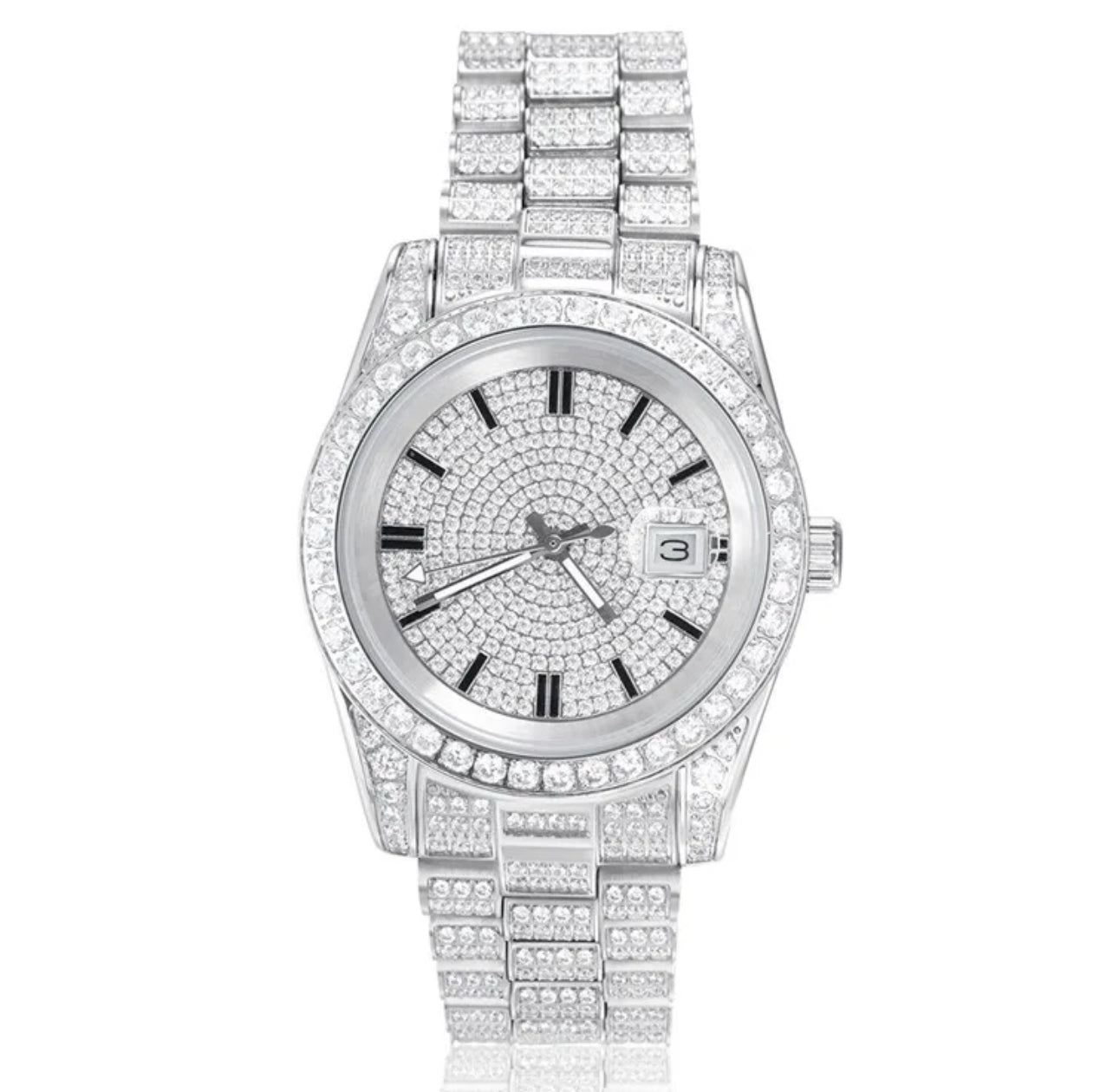 Presidential Watch Fully Iced