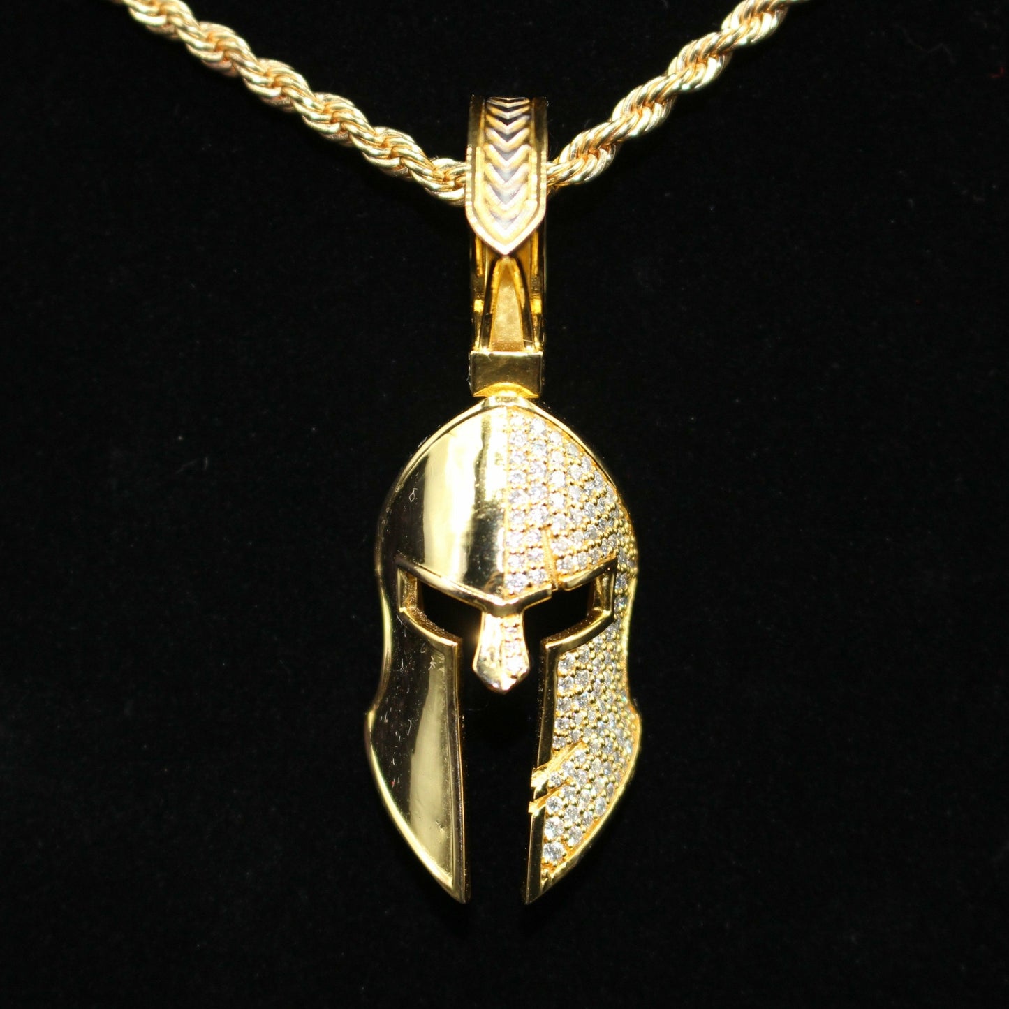 Moissanite Spartan Pendant