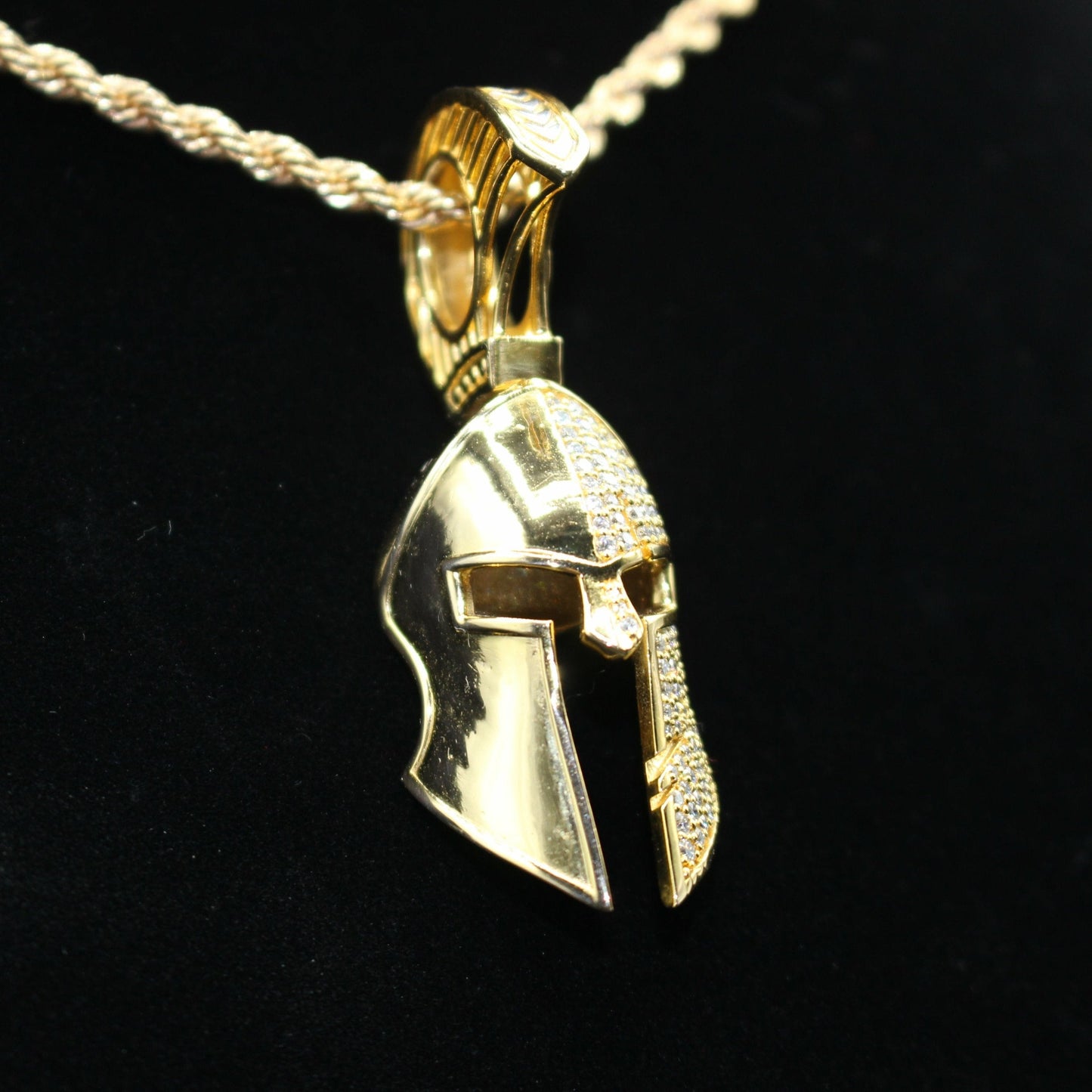 Moissanite Spartan Pendant