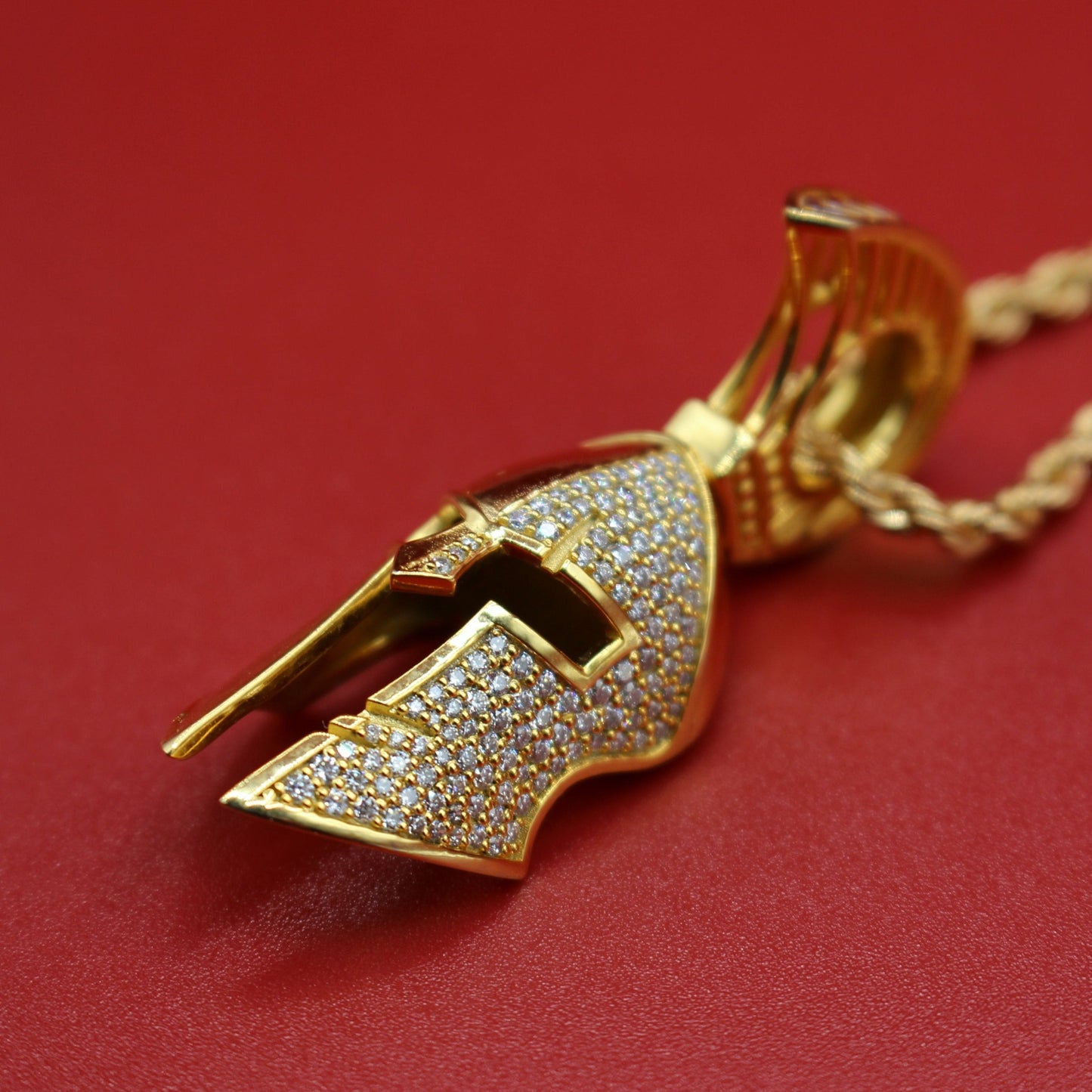 Moissanite Spartan Pendant