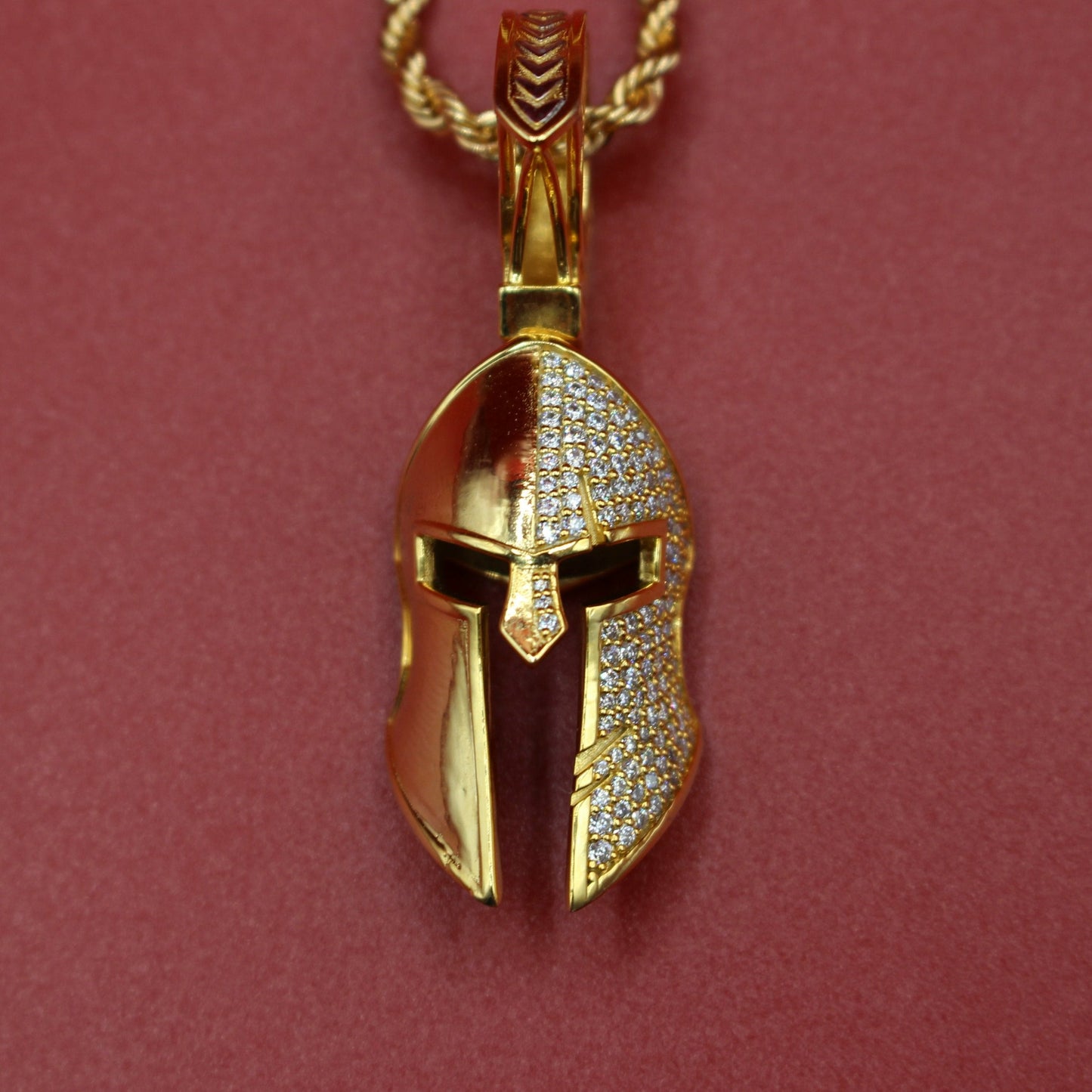 Moissanite Spartan Pendant