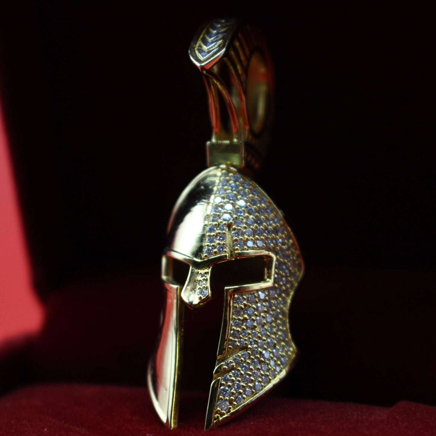 Moissanite Spartan Pendant