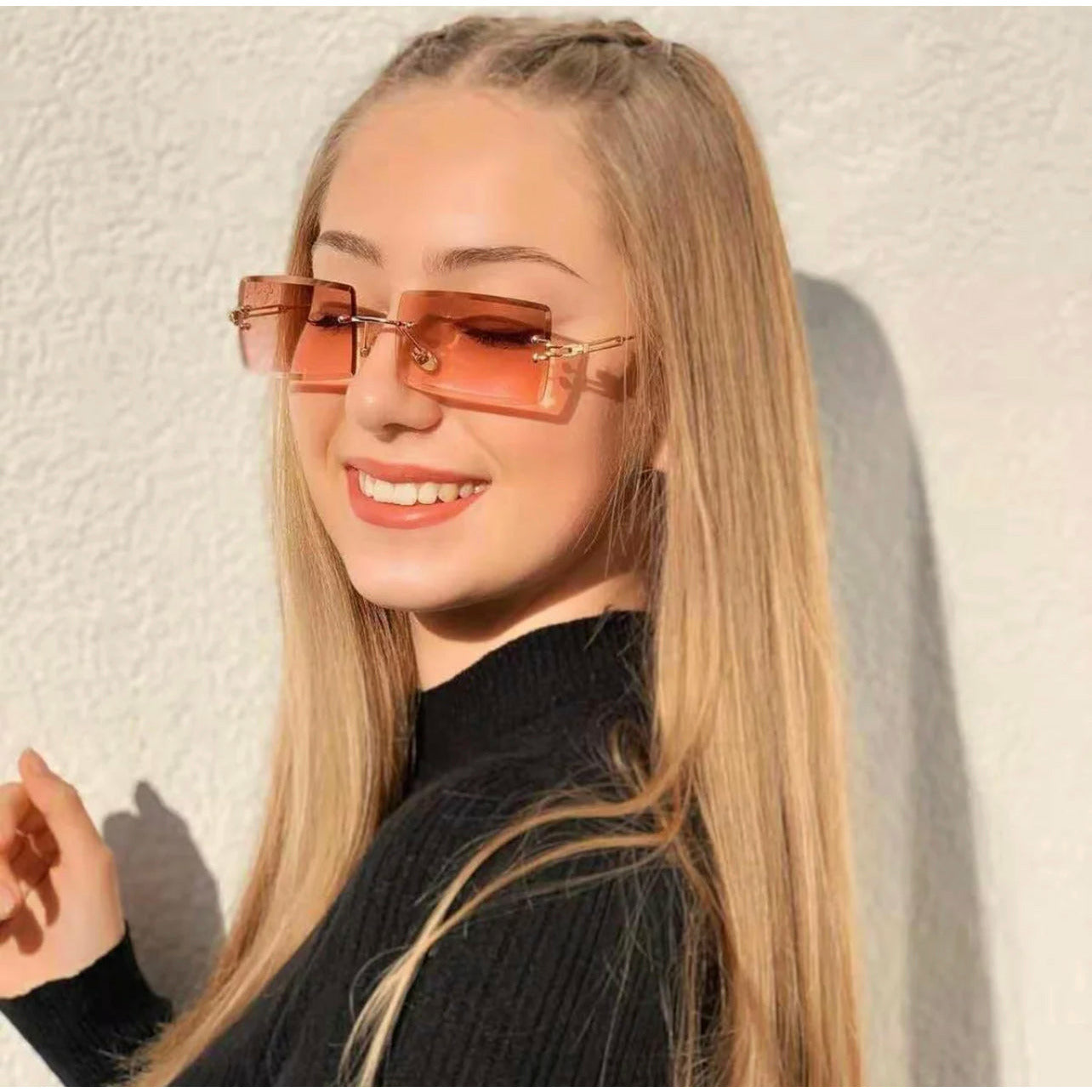 90’s Vintage Rimless Fashion Glasses