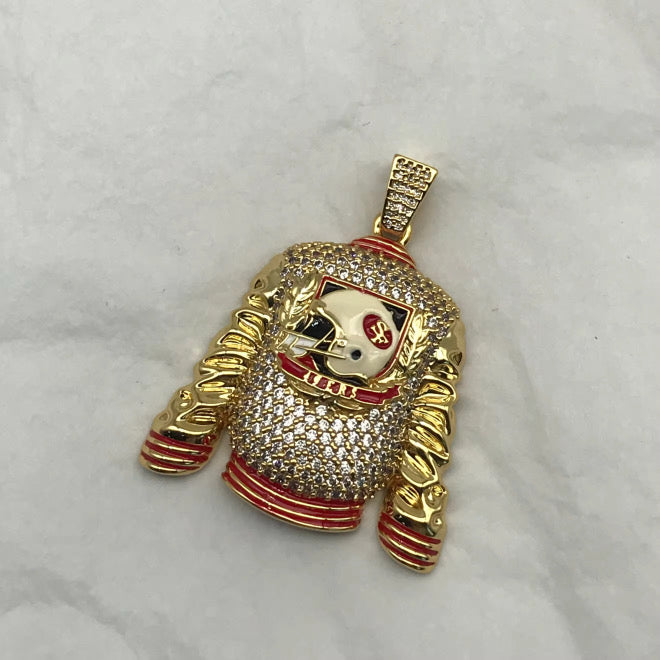 San Francisco 49ers NFL Varsity Pendant