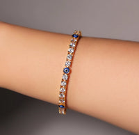 Evil Eye Tennis Bracelet & Anklet
