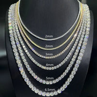 Diamond Tennis Necklace 3mm