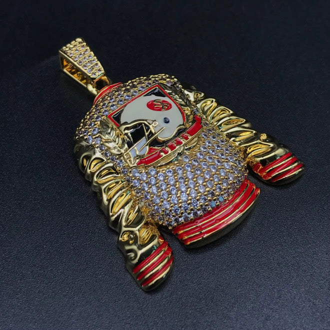San Francisco 49ers NFL Varsity Pendant
