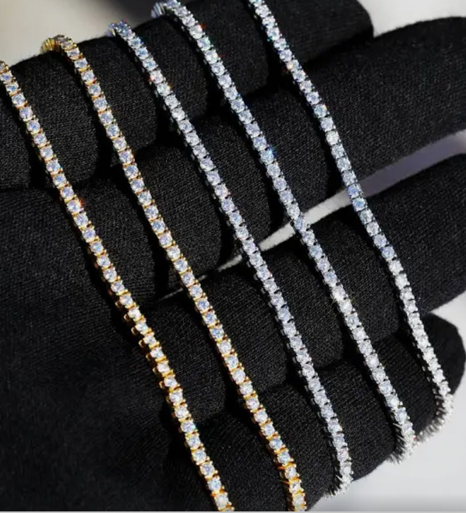 VVS Moissanite Tennis Bracelet