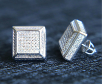 14k Round Stud Earrings