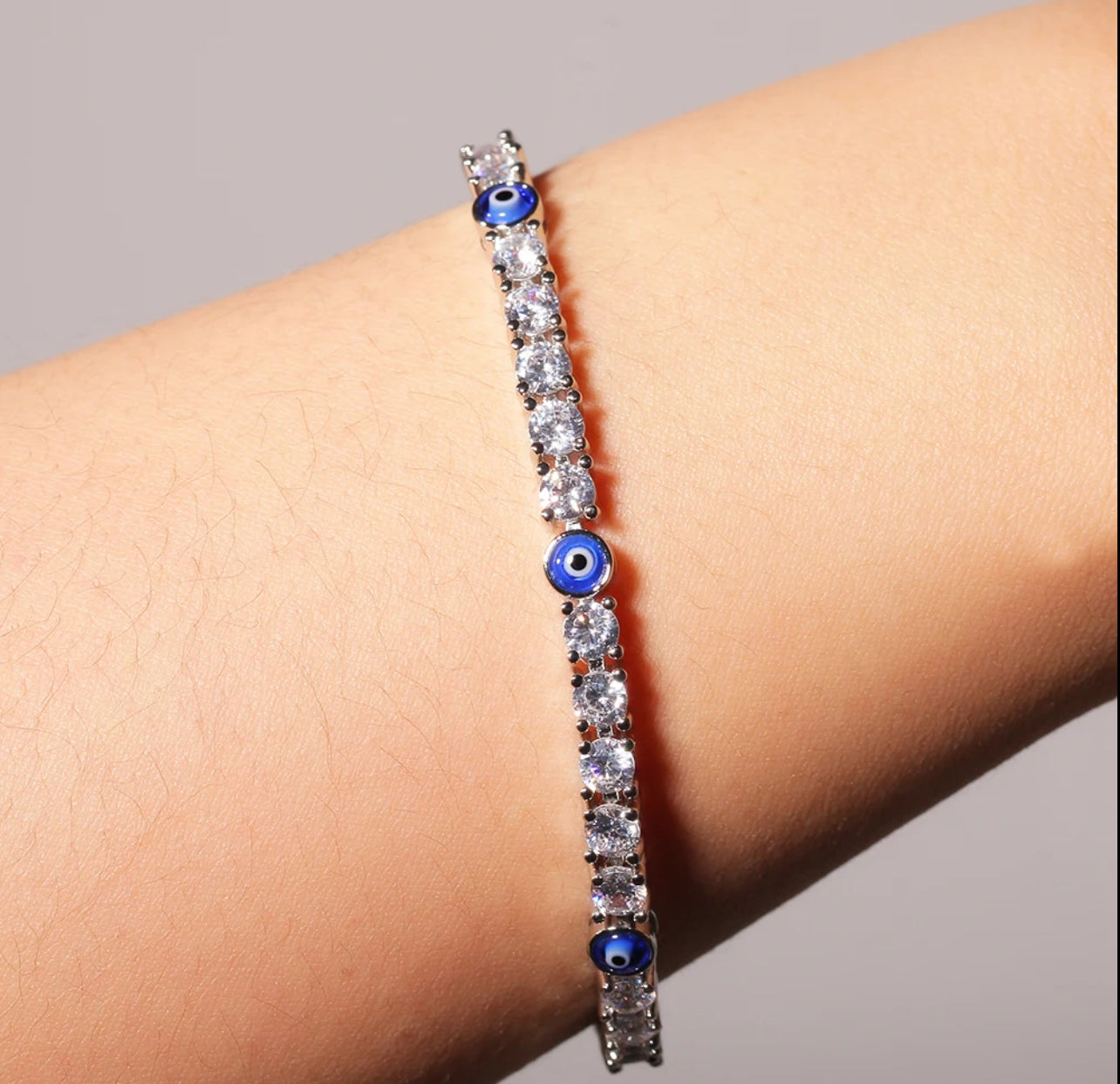 Evil Eye Tennis Bracelet & Anklet