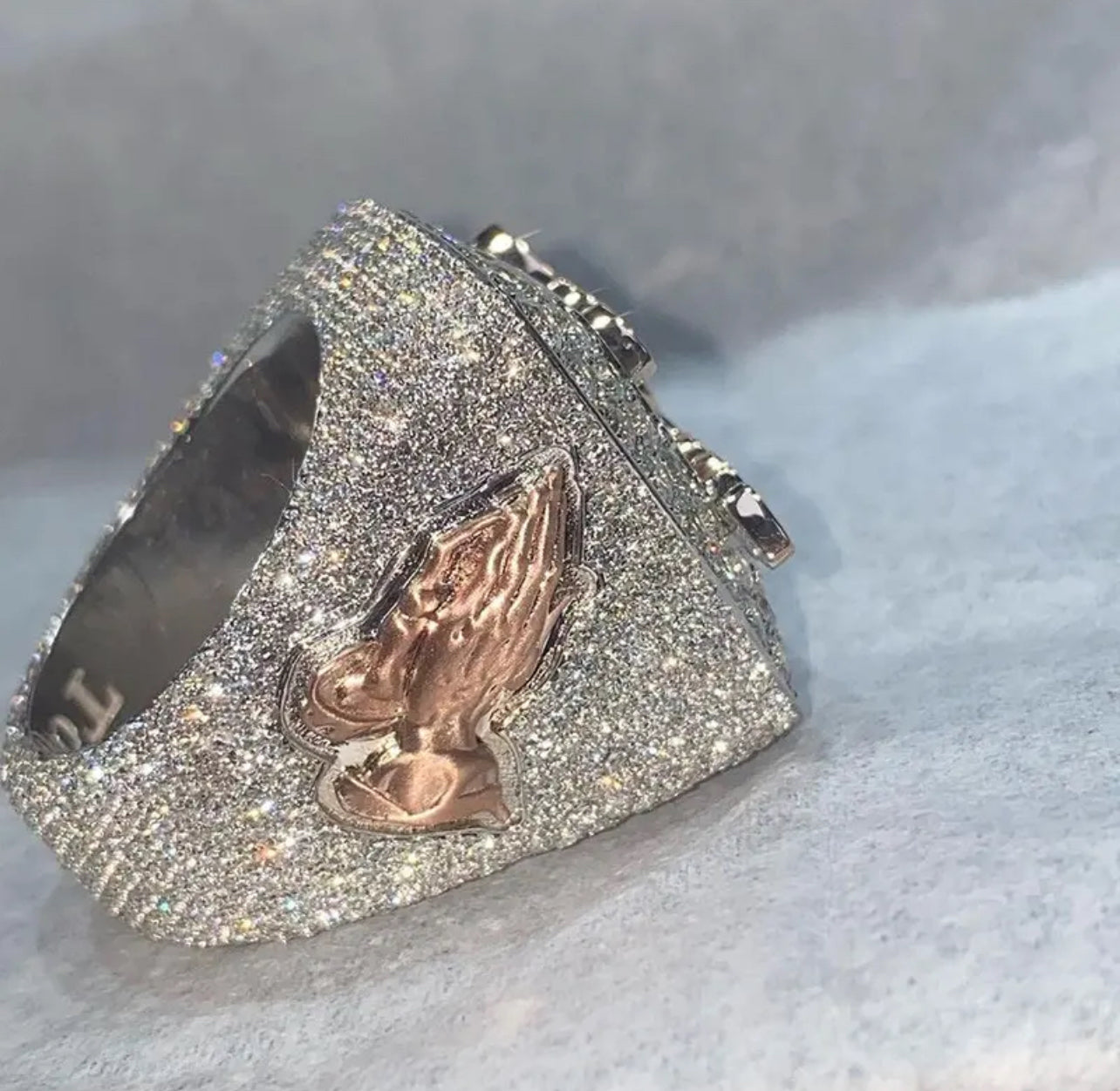Custom Chosen 1 Moissanite Ring