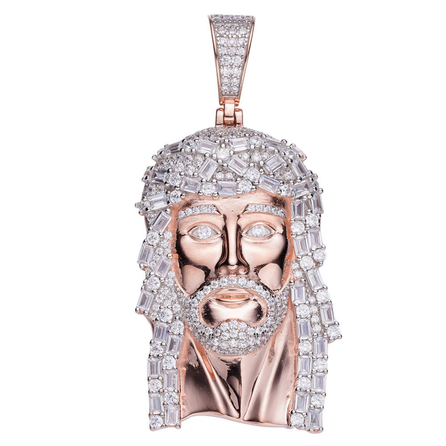 Baguette Jesus Pendant