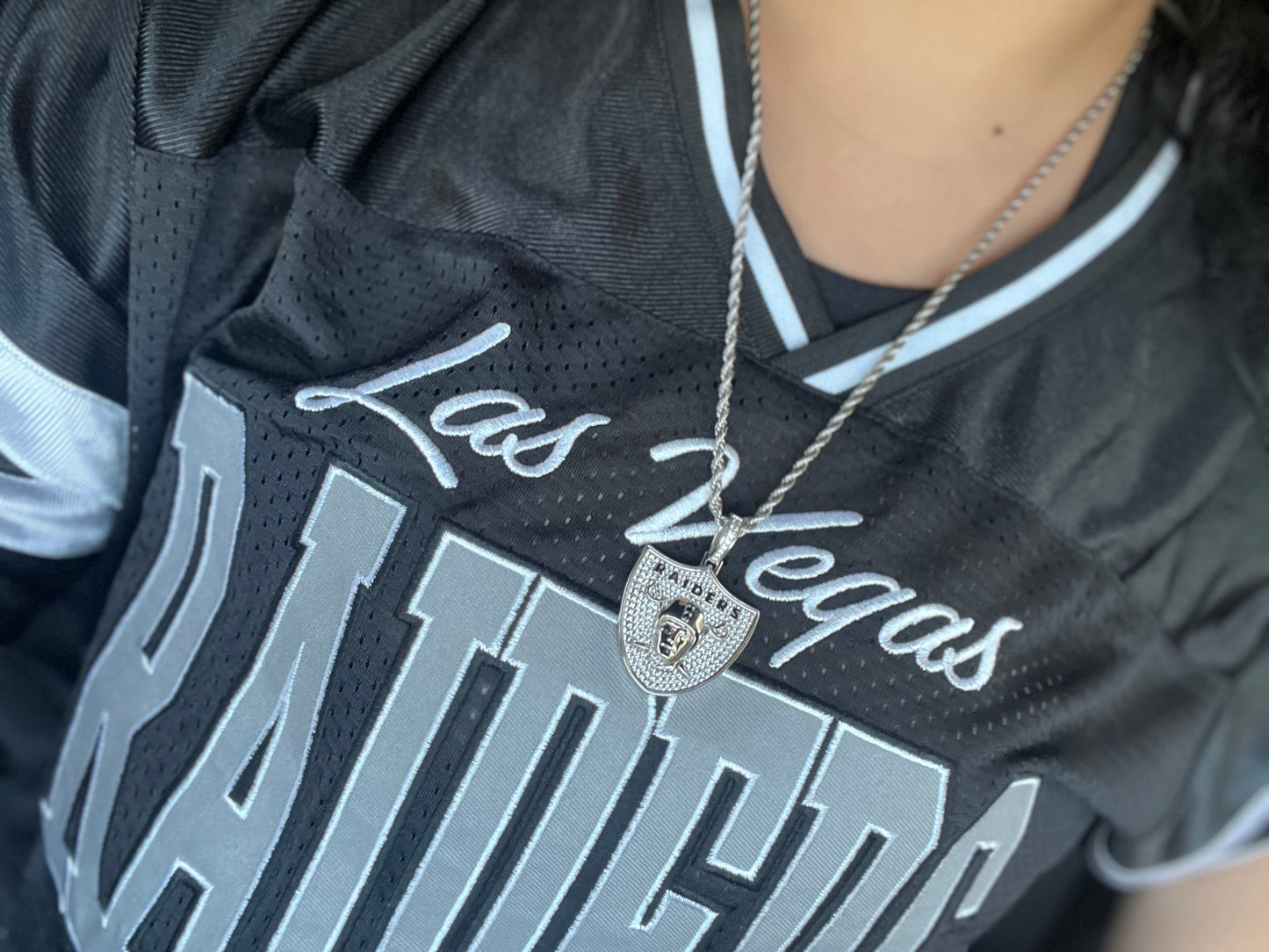 Las Vegas Raiders Micro Pendant