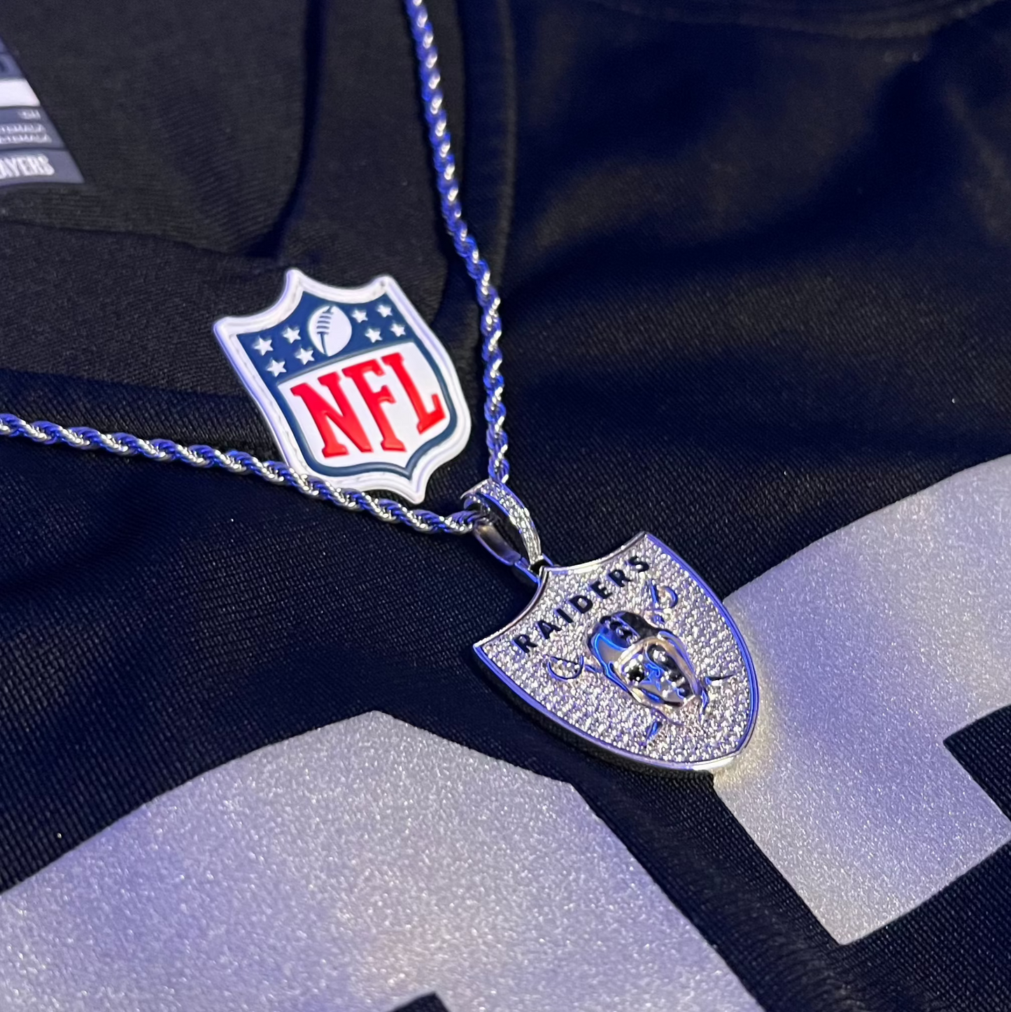 Las Vegas Raiders Micro Pendant