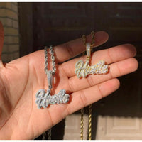 Double Layered Hustle Pendant