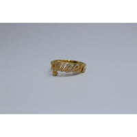 Queen Gold Moissanite Ring