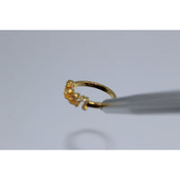 Queen Gold Moissanite Ring