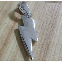 Iced Bolt Pendant