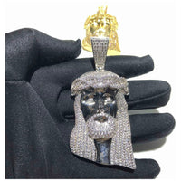 Moissanite Jesus Pendant