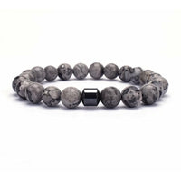 8mm Natural Stone Lava Bead Bracelets