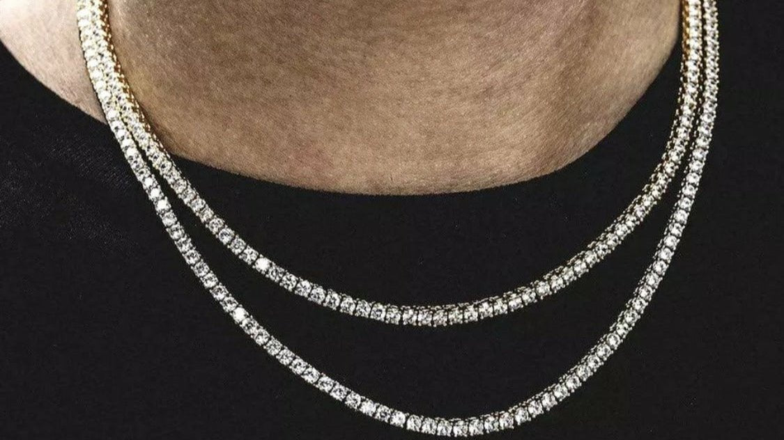 Diamond Tennis Necklace 3mm