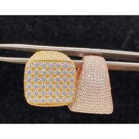 Moissanite Buss down Ring